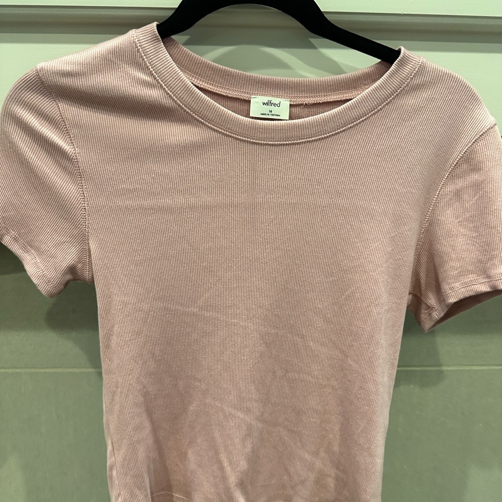 Wilfred Pink Cropped Top